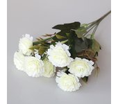 Cuidado fácil, ninguna rama de peonía artificial realista elegante de flor de simulación que se marchita color rosa
