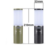 Lámpara de camping multifuncional LED cadena de luces para camping impermeable tienda de campaña lámpara de trabajo con verde