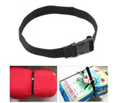 Hebilla de liberación Herramienta para acampar al aire libre Brida de nailon para carga Kits de amarre para viajes Correa de cinturón Soporte para equipaje 50cm