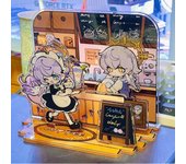 Anime Honkai: Balancín acrílico con forma de estrella, balancín creativo de Robin Sunday, decoración de escritorio para el hogar