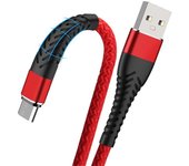 Cable USB tipo C de carga rápida 3A para Samsung S23 S22 Xiaomi Huawei USB C cargador original cable de teléfono móvil corto largo 0,2 m 1 m 3 m 0.25M negro