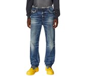 Pantalón vaquero azul medio recto A1138909G92 32 pulgadas Azul índigo 01 [Diesel] Para hombre