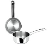 Cazuela inox - Essentiel - 10 cm - 0,40 litros - Tous feux - Bec verseur