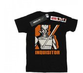 Star Wars Boys Rebels Inquisitor T-Shirt 9-11 Years blanco