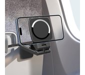 Nuevo soporte plegable magnético de carga inalámbrica MagSafe para escritorio y automóvil para viajes en tren de alta velocidad. LX-01 single base (17mm ball head)