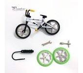 Mini aleación BMX dedo bicicleta modelo bicicleta fanáticos niños juguete regalo decoración Random Color