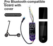 Tablero compatible con Bluetooth para patinete eléctrico, placa de circuito con cubierta, pantalla de velocidad de repuesto, para Xiaomi M365Pro A