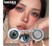Lentes de contacto de color azul natural AMARA Lentes de moda Lentes de contacto de belleza Lentes de contacto verdes Lentes de contacto cosméticas Uso anual