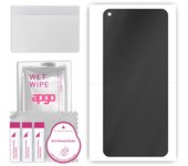 apgo Hydrogel Privacy Matte Screen Protector for Realme 8 5G RMX3241, Anti Spy, Hydrogel Film, Flexible, Soft TPU with positioning layer easy installa