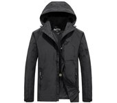Chaqueta deportiva cálida para exteriores, abrigo de algodón impermeable a prueba de viento, moda de otoño e invierno, nuevos hombres L