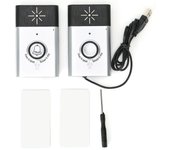 Mini intercomunicador portátil de voz bidireccional de 2,4 GHz con timbre inalámbrico