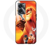 Coque Realme V23 le roi lion film Disney Simba Nala Mufasa