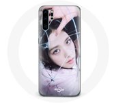 Coque pour Huawei P30 Blackpink Born Pink Affiche Teaser Jisoo Comeback Single Pink Venom 2022