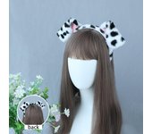 Cosplay Lolita Hairband Gothic Hair Hoop Hair Accessories Dog Ears Headband  Women girls A