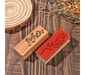 1PC Crafts Arts Home Garden Scrapbooking Vintage grass plants DIY wooden rubber stamps Style1