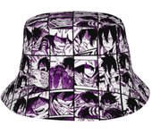Tamaki Amajiki Collage My Hero Academia Sombrero de cubo Sombreros de verano Anime Pescador Gorra para mujeres al aire libre Sombrero de sesión unisex One Size