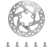 Rotor de disco de freno de 110 mm y 120 mm con 5 orificios para patinete eléctrico Xiaomi M365 1S Pro MI3, piezas de repuesto resistentes al desgaste.