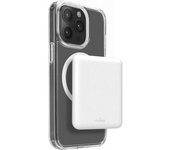 Powerbank Puro Power Mag 5000Mah con Magsafe USB-C - Blanco