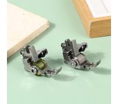 Prensatelas universal n.° T3 ajustable para cremalleras regulares, para accesorios de máquinas de coser industriales.