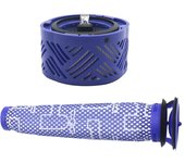 Kit de filtro HEPA pre y postmotor para piezas de aspiradora Dyson V6 DC59 # DY-96674101 y DY-96566101