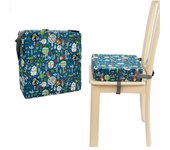 Asiento elevador para niños pequeños para mesa de comedor, silla de comedor, cojín elevador, trona elevadora para bebé verde
