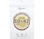 Microingredientes, vitamina D3 y K2, 300 cápsulas blandas