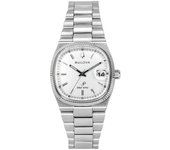Reloj de cuarzo Bulova Classic Super Seville 262kHz Precisionist con pulsera de acero inoxidable y esfera plateada 96B444 para hombre plata
