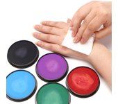 Pintura facial y corporal Maquillaje a base de agua Pintura Pigmento Seguro No tóxico Pintura facial hipoalergénica Fácil rojo
