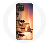 Coque pour Samsung Galaxy A03 One Piece Affiche Equipages Saison 1