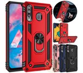 Funda armadura a prueba de golpes para Samsung Galaxy A20e A40 A30 A10 A80 A50 A70 M40 M20 Galaxy A70 azul marino