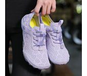 Zapatos de agua para hombres y mujeres, zapatos acuáticos de playa, sandalias de natación, drenaje, zapatos deportivos para vadear, navegación de secado rápido, pies descalzos, yoga, gimnasio, pesca, surf, zapatillas de deporte 35 negro