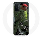Coque pour Oppo A74 5G Pionus Perroquet Rouge Vert