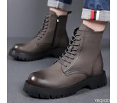 Botas de hombre 2024 Otoño Invierno Nuevos zapatos de moda Botas casuales para hombre Nuevas botas de hombre de cuero de alta calidad Cómodas para exteriores para hombre 38 negro