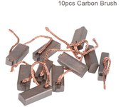 10 Uds 5*7*19Mm generador eléctrico cepillos de carbón herramientas eléctricas del alternador del coche