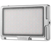Batería incorporada 2800mAh de la luz video portátil del terraplén de la cámara del panel de la luz del LED con la pantalla OLED gris