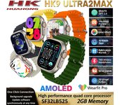 Nuevo reloj inteligente HK9 Ultra 2 Max música Local 2GB ROM pantalla Amoled ChatGPT2.0 HK9 Ultra 2 reloj inteligente actualizado para hombres y mujeres