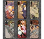 Funda para teléfono con diseño artístico de Henri de Toulouse-Lautrec para Samsung Galaxy A02 A12 A13 A22 A32 A41 A51 A53 A71 A73 SamsungA52
