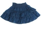 Falda denim con volantes 786956 para Niña 4/5 AÑOS azul