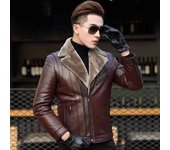 Nueva chaqueta de cuero de invierno para hombre, chaqueta deportiva de PU, chaqueta deportiva informal ajustada para hombre, abrigo con cuello de traje para hombre 4XL