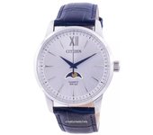 Reloj Citizen Moonphase con esfera plateada y cuarzo AK5000-03A para hombre plata