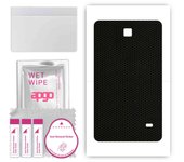 apgo skin sticker film foil vinyl for the BACK compatible with Samsung Galaxy Tab 4 7.0 SM-T230, scratch-resistant, easy to install - Matrix
