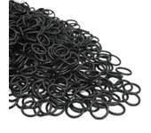 50 conectores para manguera de jardín, conector para chupete de tubería de agua, junta tórica negra, anillo de cuero, piezas para herramientas de riego de jardín
