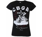CBGB Camiseta Converse para mujer/dama S negro