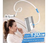 Soporte de brazo largo flexible para tableta, soporte para iPad Air Pro Mini, Galaxy Tab, Xiaomi Lenovo de 4,7 a 11 pulgadas, soporte para teléfono y tableta con clip para cama