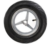 Rueda delantera de goma para patinete eléctrico con buje antideslizante, neumáticos 90, 65 y 6,5