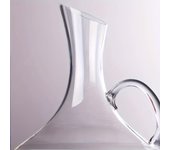1 decantador de vino tinto con asa, divisor de vidrio, herramienta para vino, decantador de boca inclinada de gran capacidad para el hogar, la habitación, la oficina, fiestas, uso para Navidad. 1pc