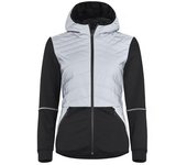 Clique Chaqueta acolchada Utah para mujer/señoras L negro