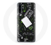 Coque pour Huawei P30 Music clé de sol