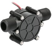 Bomba de flujo de agua hidroeléctrica, Micro grifo hidráulico, flujo de agua, generador de bricolaje de alta potencia 12 V