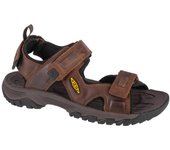 Keen Targhee III Sandalia con punta abierta, Sandalias marrones para hombre 43 marrón